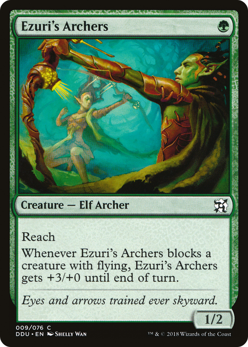 Ezuri's Archers (DDU-009) - Duel Decks: Elves vs. Inventors