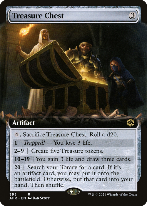 Treasure Chest (Extended Art) (AFR-395) - Adventures in the Forgotten Realms: (Extended Art)