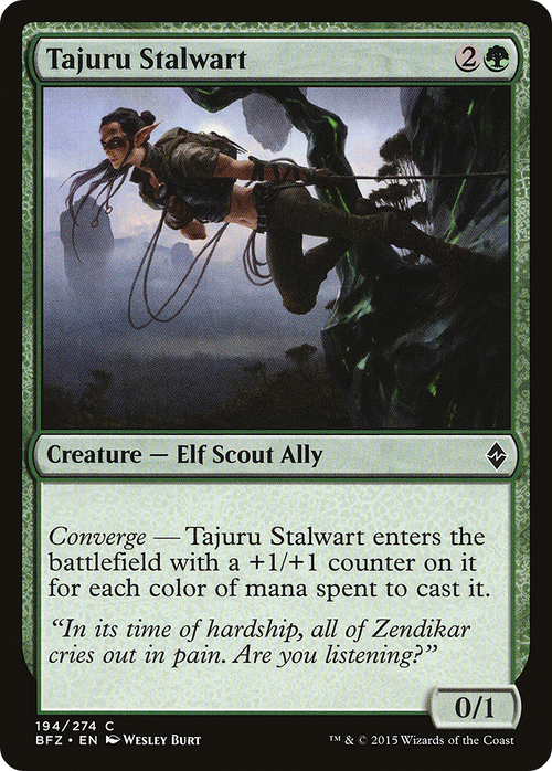 Tajuru Stalwart (BFZ-194) - Battle for Zendikar