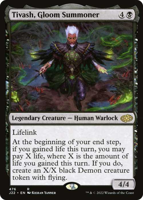 Tivash, Gloom Summoner (J22-476) - Jumpstart 2022