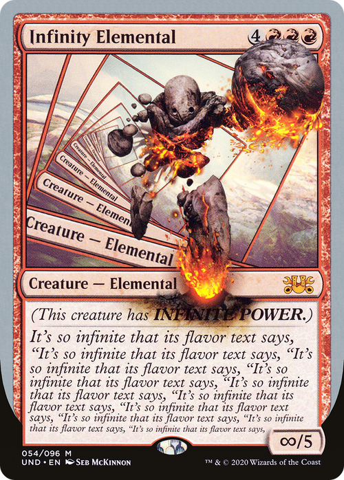 Infinity Elemental (UND-054) - Unsanctioned