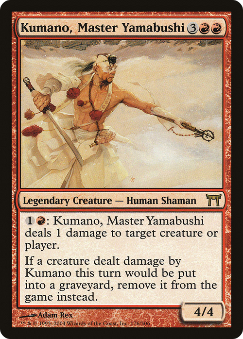 Kumano, Master Yamabushi (CHK-176) - Champions of Kamigawa
