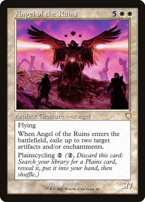 Angel of the Ruins (Retro Frame) (BRC-068) - The Brothers' War Commander