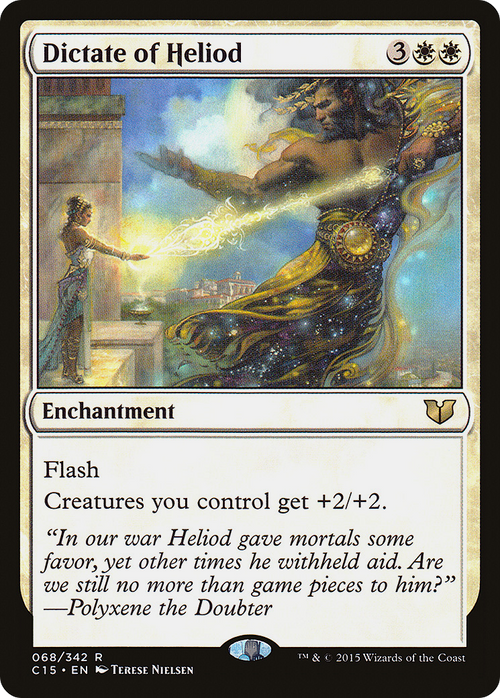 Dictate of Heliod (C15-068) - Commander 2015