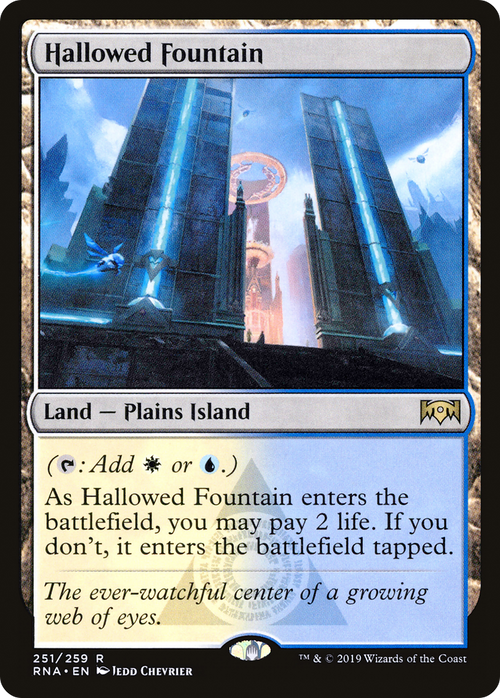 Hallowed Fountain (RNA-251) - Ravnica Allegiance