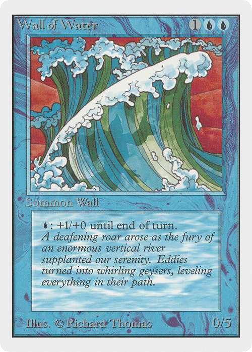 Wall of Water (2ED-) - Unlimited Edition