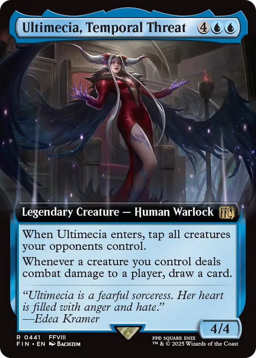 Ultimecia, Temporal Threat (Extended Art) (FIN-441) - FINAL FANTASY: (Extended Art) Foil