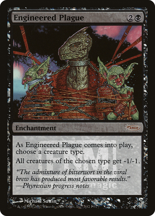 Engineered Plague (FNM-007) - Friday Night Magic 2007 Foil