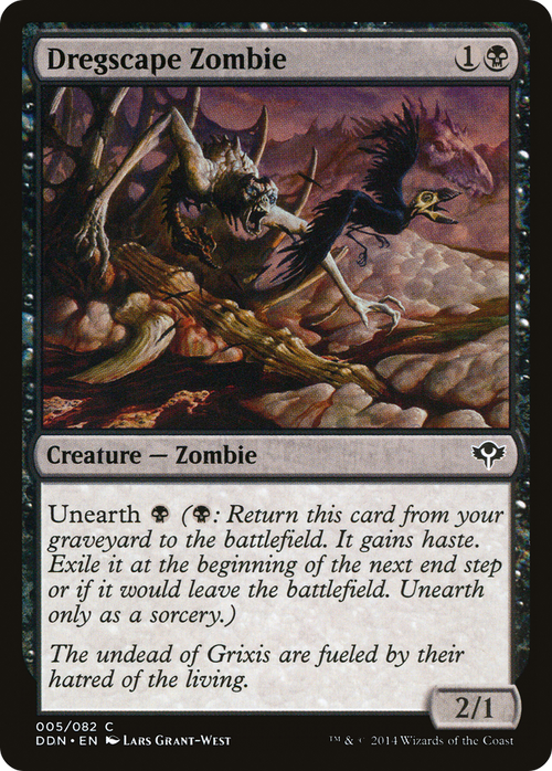 Dregscape Zombie (DDN-005) - Duel Decks: Speed vs. Cunning