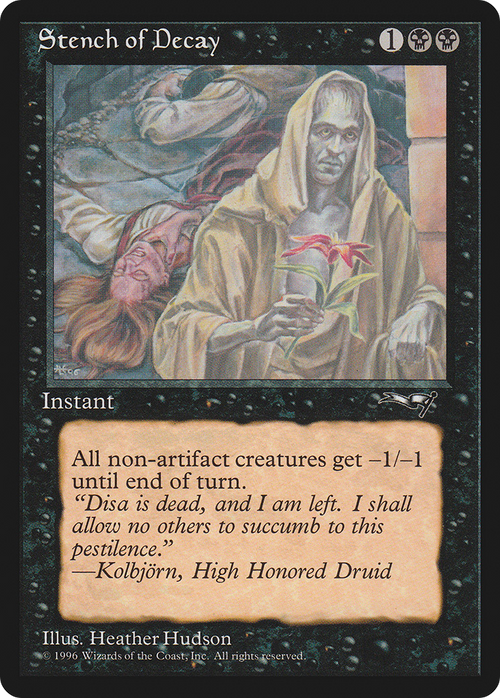 Stench of Decay (Red Flower) (ALL-028) - Alliances