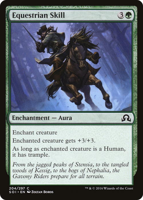 Equestrian Skill (SOI-204) - Shadows over Innistrad