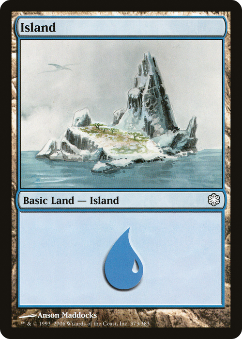 Island (373) (CTD-373) - Coldsnap Theme Decks
