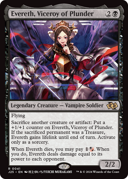 Evereth, Viceroy of Plunder (Anime) (J25-041) - Foundations Jumpstart