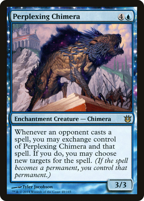 Perplexing Chimera (BNG-048) - Born of the Gods: (enchantment) Foil