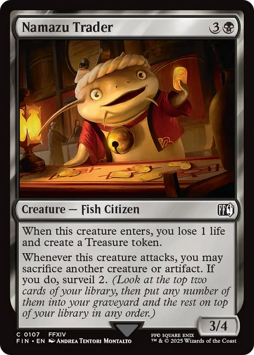 Namazu Trader (FIN-107) - FINAL FANTASY Foil