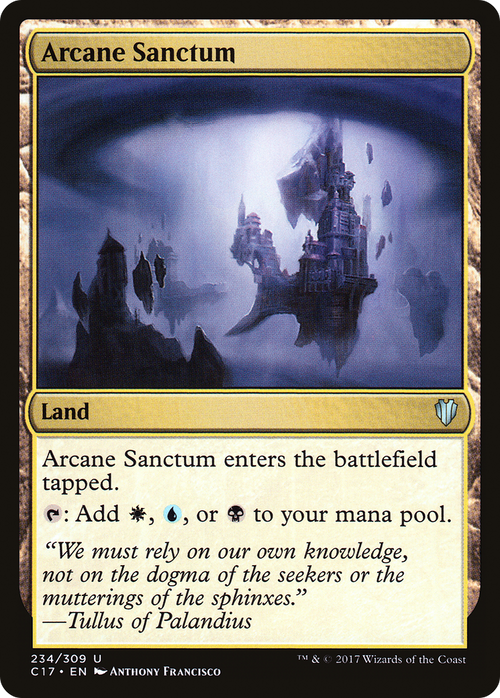 Arcane Sanctum (C17-234) - Commander 2017