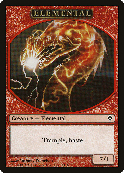 Elemental Token (ZEN-008) - Zendikar Tokens