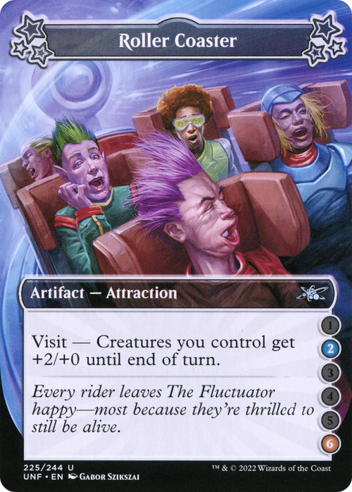 Roller Coaster (2-6) (UNF-225) - Unfinity Foil