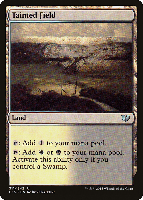 Tainted Field (C15-311) - Commander 2015