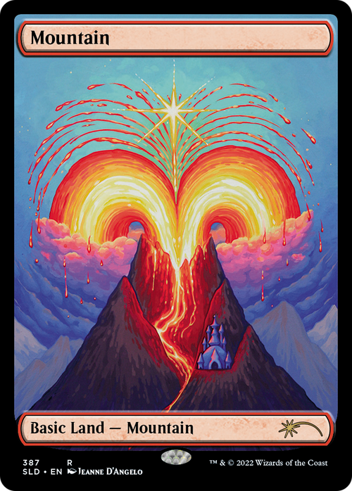 Mountain (387) (SLD-387) - Secret Lair Drop Foil