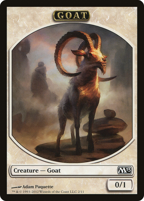 Goat Token (M13-002) - Magic 2013 Tokens