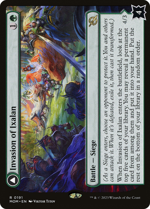 Invasion of Ixalan (MOM-191) - March of the Machine Foil