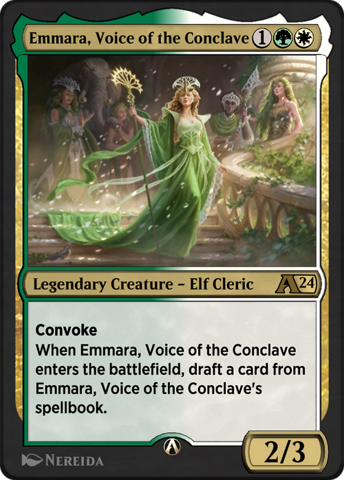 Emmara, Voice of the Conclave (YMKM-022) - Alchemy: Murders at Karlov Manor