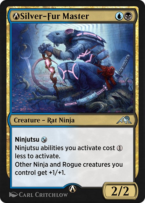 A-Silver-Fur Master (NEO-A-236) - Kamigawa: Neon Dynasty