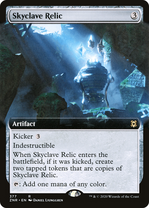 Skyclave Relic (Extended Art) (ZNR-377) - Zendikar Rising: (Extended Art)