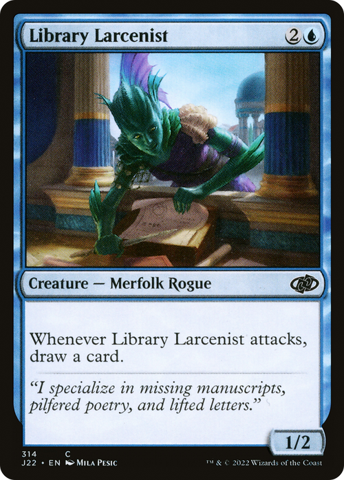 Library Larcenist (J22-314) - Jumpstart 2022