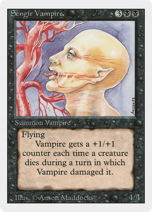 Sengir Vampire (3ED-) - Revised Edition