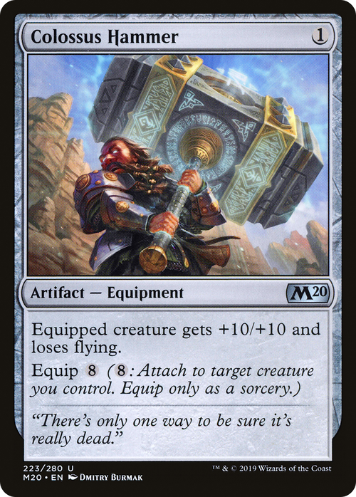 Colossus Hammer (M20-223) - Core Set 2020