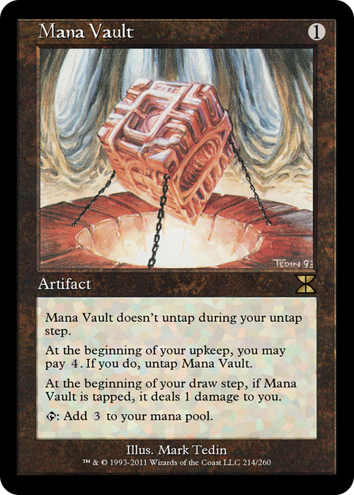 Mana Vault (ME4-214) - Masters Edition IV Foil