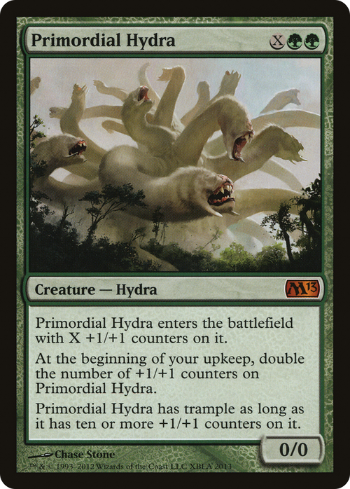 Primordial Hydra (MEDIA-XBLA 2013) - Duels of the Planeswalkers 2013 Promos