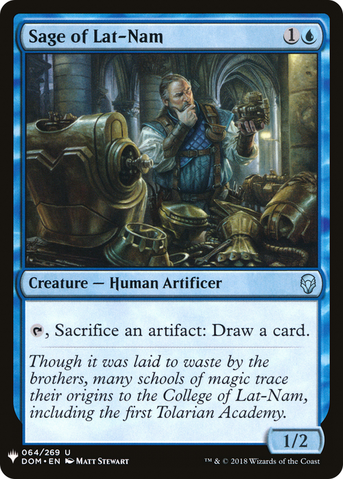 Sage of Lat-Nam (LIST-DOM-64) - The List