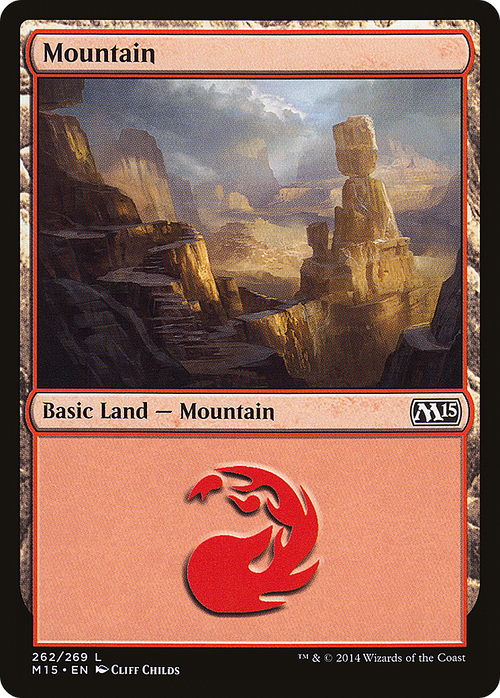 Mountain (262) (M15-262) - Magic 2015