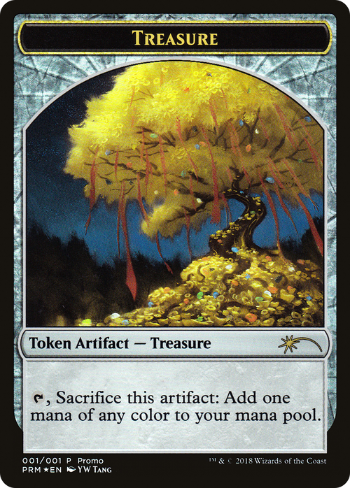 Treasure Token (2018 Lunar New Year Promo) (UMP-001) - Lunar New Year 2018 Foil
