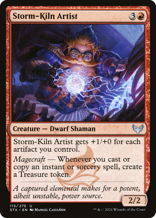 Storm-Kiln Artist (STX-115) - Strixhaven: School of Mages