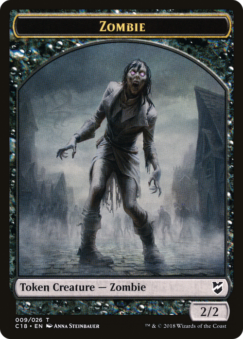 Zombie (TC18-009) - Commander 2018 Tokens