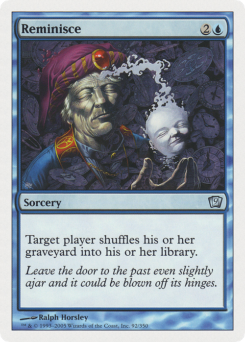 Reminisce (9ED-092) - 9th Edition Foil