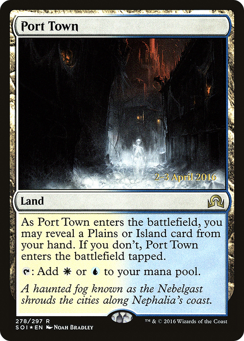 Port Town (PRE-278) - Shadows over Innistrad Promos Foil