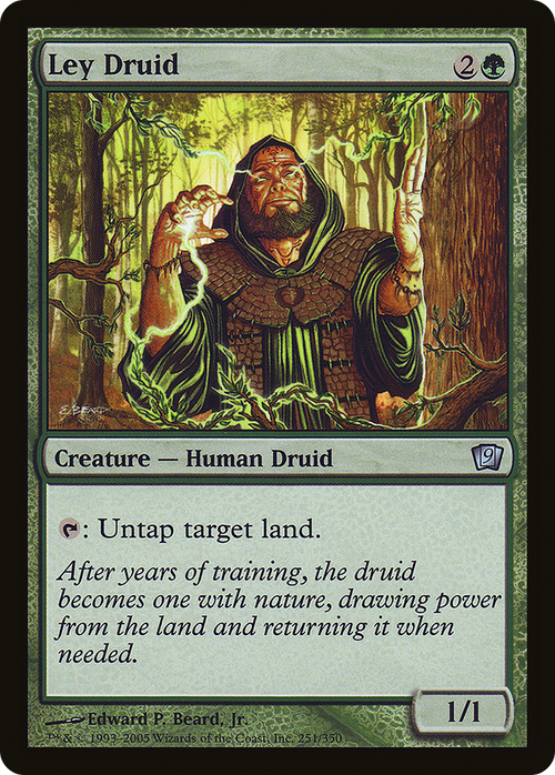 Ley Druid (9ED-251) - 9th Edition Foil