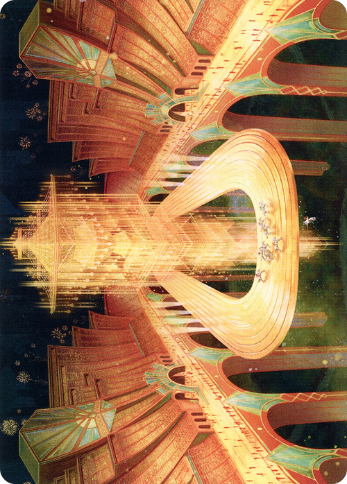 Racers' Ring // Racers' Ring (ASNC-080) - New Capenna Art Series (Borderless) Foil