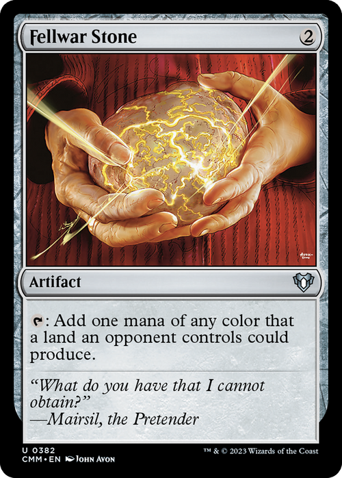 Fellwar Stone (CMM-382) - Commander Masters Foil