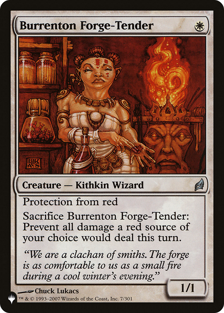 Burrenton Forge-Tender (LIST-LRW-7) - The List