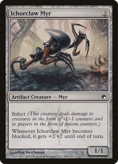 Ichorclaw Myr (SOM-166) - Scars of Mirrodin Foil