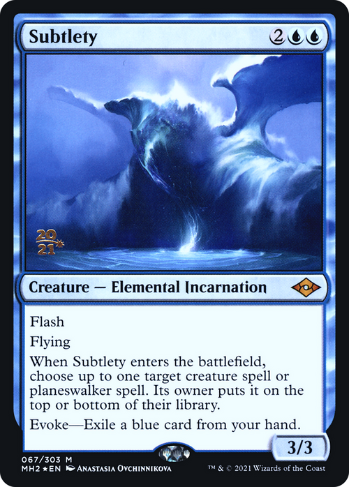 Subtlety (PRE-67S) - Modern Horizons 2 Promos Foil