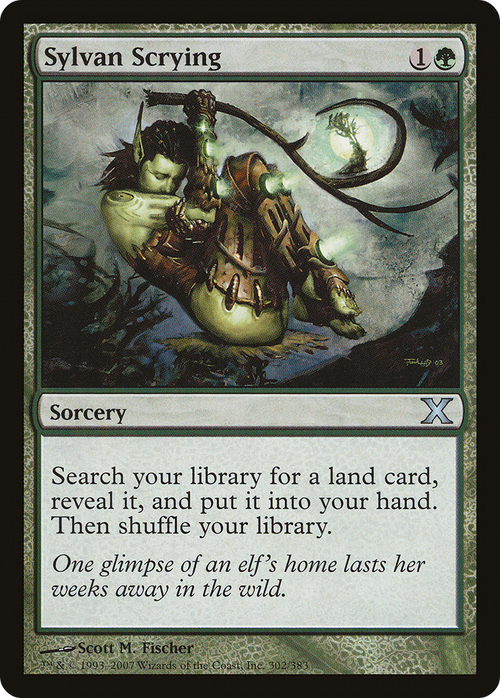 Sylvan Scrying (10E-302) - Tenth Edition