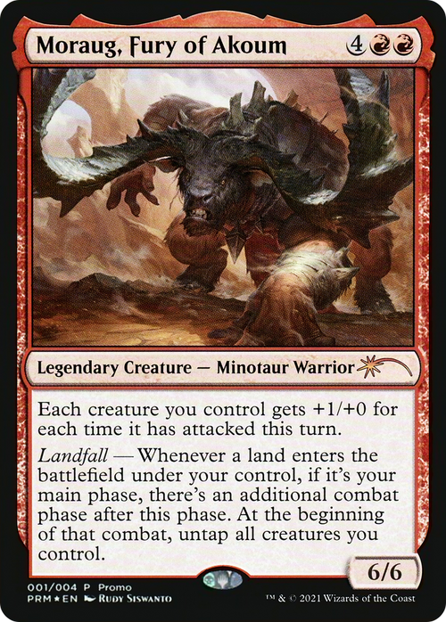Moraug, Fury of Akoum (UMP-001) - Year of the Ox 2021 Foil