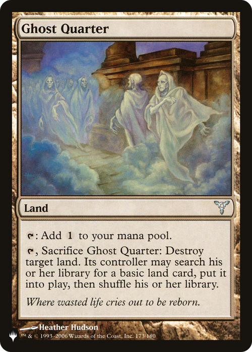 Ghost Quarter (DIS) (LIST-173/180) - The List